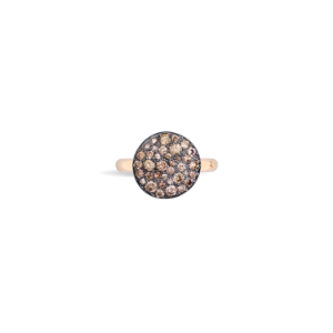 Sabbia Ring - Rose Gold 18kt, Brown Diamond